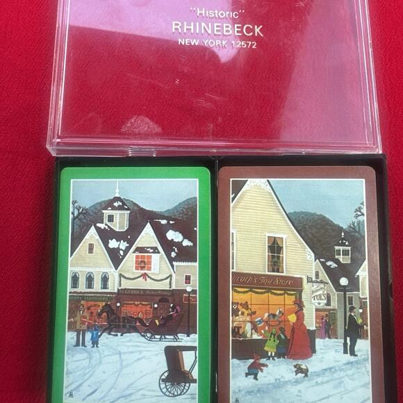 Vintage 1983 Brown and Bigelow Playing Cards Salesman 
Christmas New York - Picture 7 of 8